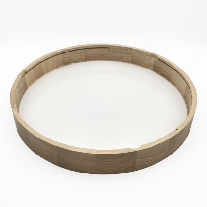 Brilagi - LED-plafondlamp CARVALHO 4xE27/60W/230V eiken Ø 57,5 cm