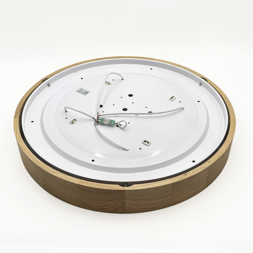 Brilagi - LED-plafondlamp CARVALHO 4xE27/60W/230V eiken Ø 57,5 cm