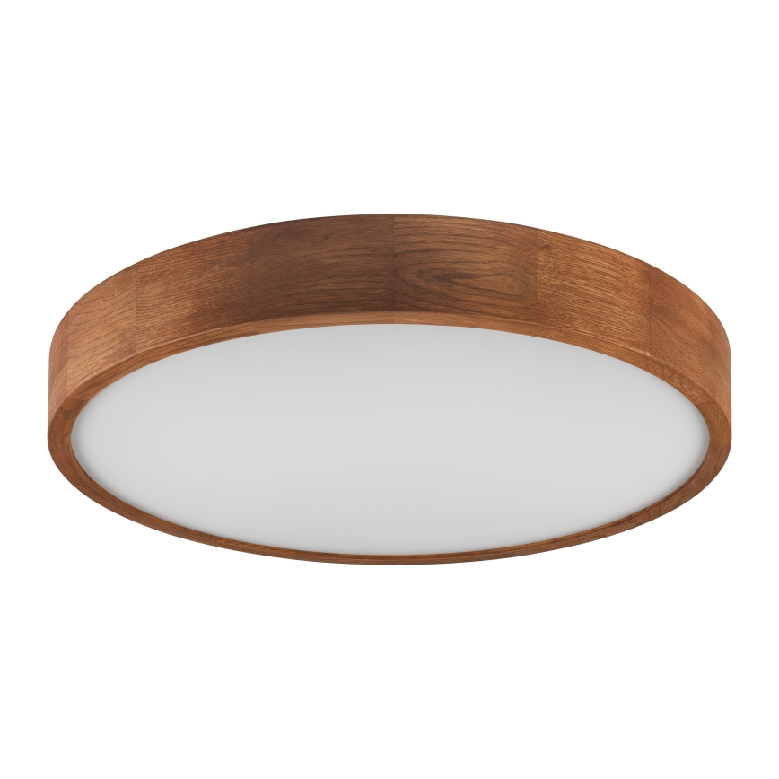 Brilagi - LED Plafondlamp CARVALHO 4xE27/60W/230V in eiken-kers hout, ø 57,5 cm