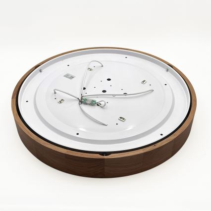Brilagi - LED Plafondlamp CARVALHO 4xE27/60W/230V in eiken-kers hout, ø 57,5 cm