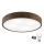 Brilagi - LED Plafondlamp CARVALHO 4xE27/60W/230V walnoot 57,5 cm