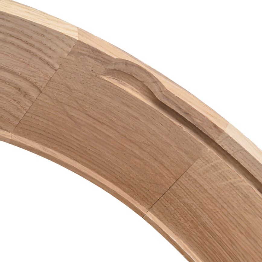 Brilagi - LED-plafondlamp CARVALHO LED/36W/230V eiken Ø 37,5 cm