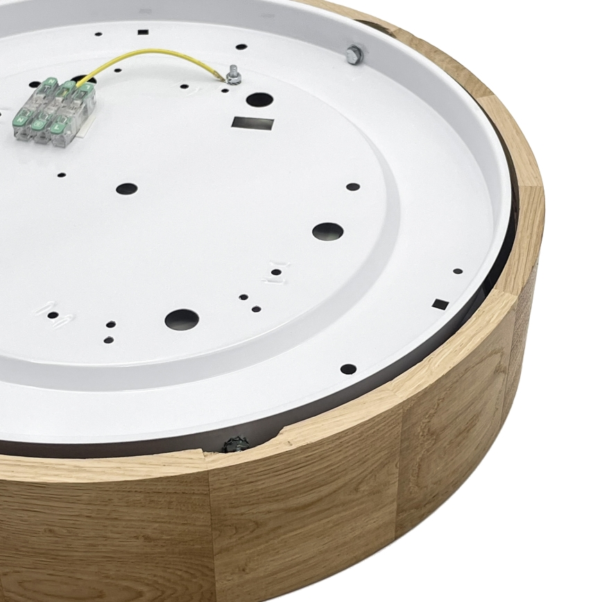 Brilagi - LED-plafondlamp CARVALHO LED/36W/230V eiken Ø 37,5 cm