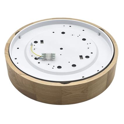 Brilagi - LED-plafondlamp CARVALHO LED/36W/230V eiken Ø 37,5 cm