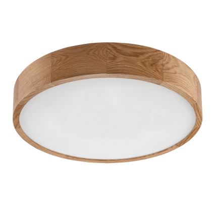 Brilagi - LED-plafondlamp CARVALHO LED/36W/230V eiken Ø 47,5 cm