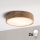 Brilagi - LED plafondlamp CARVALHO MODERN 2xE27/60W/230V Ø 37,5 cm eik