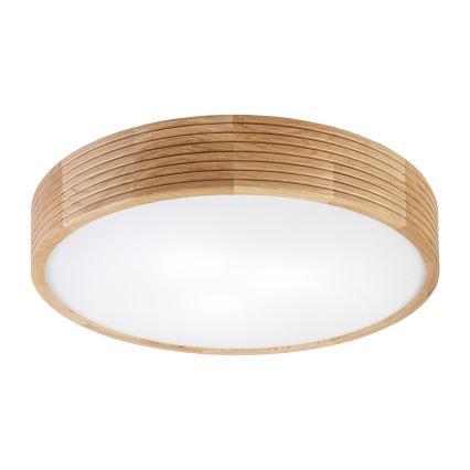 Brilagi - LED-plafondlamp CARVALHO MODERN 3xE27/60W/230V Ø 47,5 cm eik