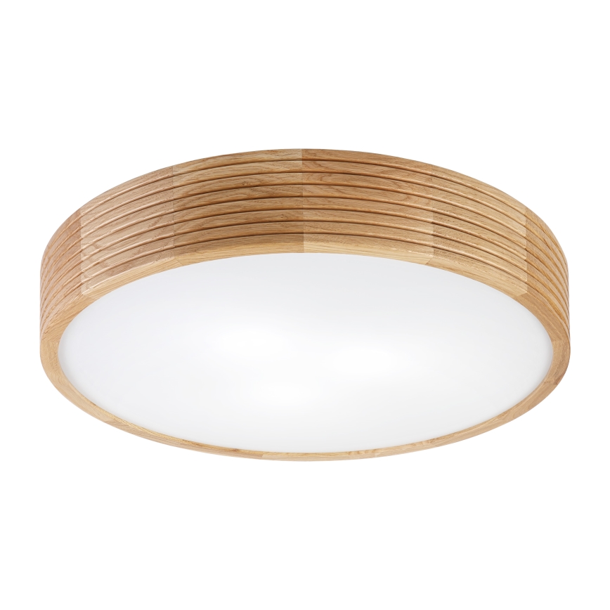 Brilagi - LED-plafondlamp CARVALHO MODERN 3xE27/60W/230V Ø 47,5 cm eik