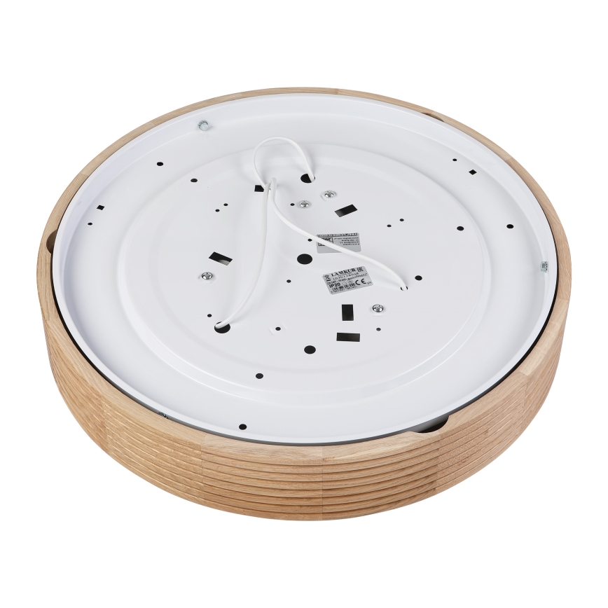 Brilagi - LED-plafondlamp CARVALHO MODERN 3xE27/60W/230V Ø 47,5 cm eik