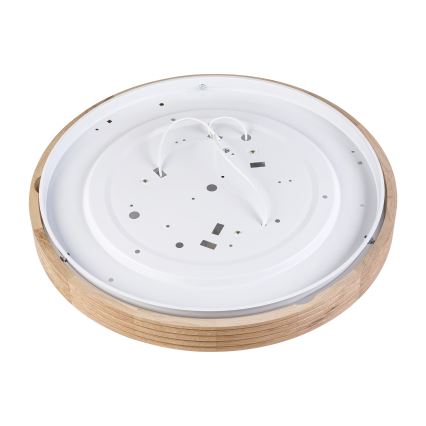 Brilagi - LED-plafondlamp CARVALHO MODERN SLIM 3xE27/60W/230V Ø 47,5 cm eiken