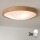 Brilagi - LED-plafondlamp CARVALHO SLIM 3xE27/15W/230V eiken Ø 47 cm