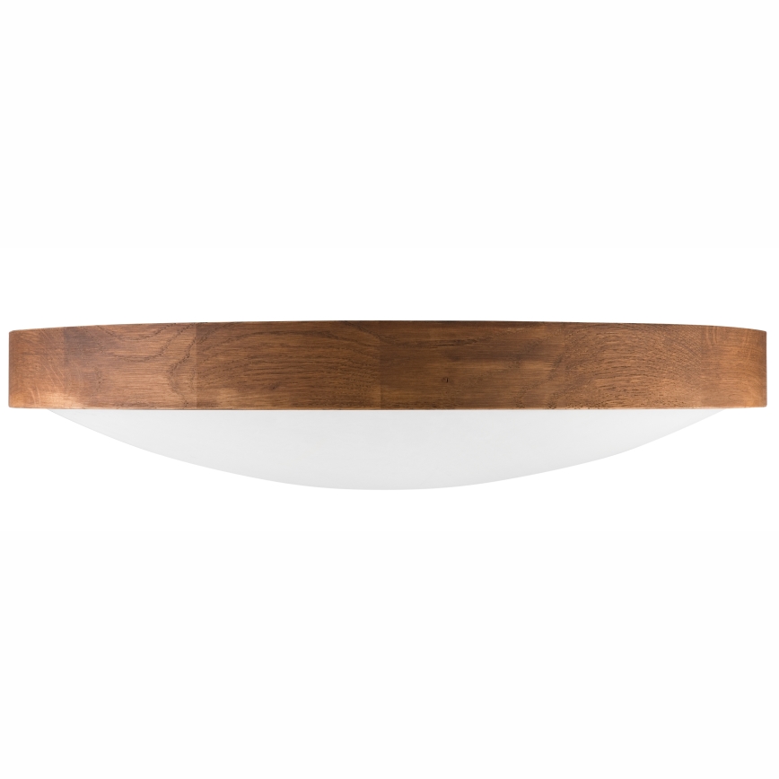Brilagi - LED Plafondlamp CARVALHO SLIM 3xE27/60W/230V eiken kers diameter 47 cm