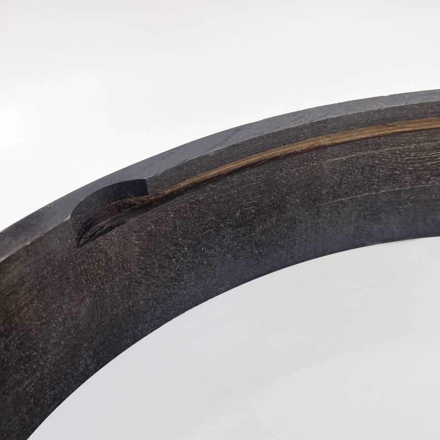 Brilagi - LED-plafondlamp CARVALHO SMOKEY LED/36W/230V eiken Ø 47,5 cm