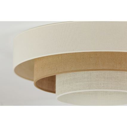 Brilagi - LED Plafondlamp DENVER LUNETA LED/12W/230V Ø 60 cm 3000K/4000K/6400K beige/crème