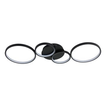 Brilagi - LED plafondlamp ECHO LED/40W/230V 4000K 32x90 cm zwart