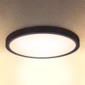 Brilagi - LED plafondlamp ESTELA LED/18W/230V Ø 30 cm zwart