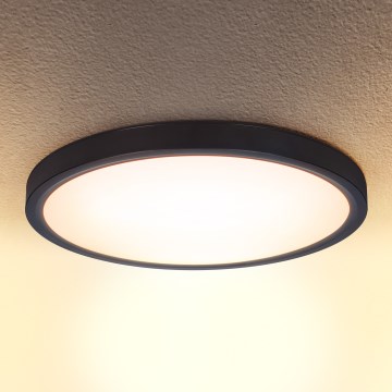 Brilagi - LED plafondlamp ESTELA LED/18W/230V Ø 30 cm zwart