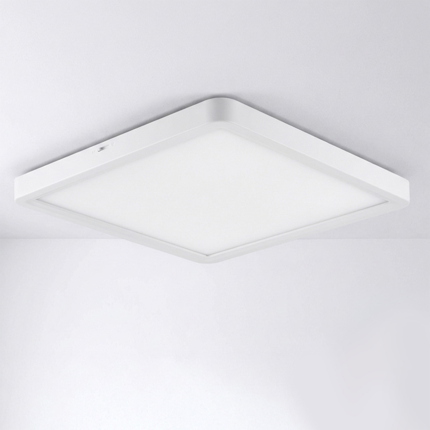 Brilagi - LED plafondlamp ESTELA SQUARE LED/24W/230V 31x31 cm wit