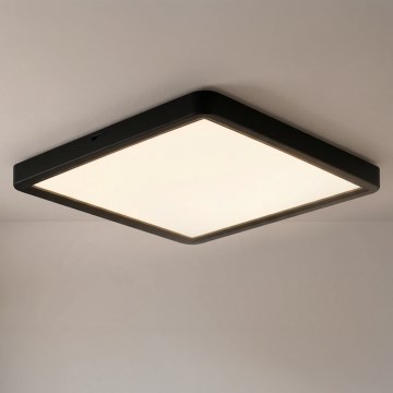 Brilagi - LED-plafondlamp ESTELA SQUARE LED/24W/230V 31x31 cm zwart