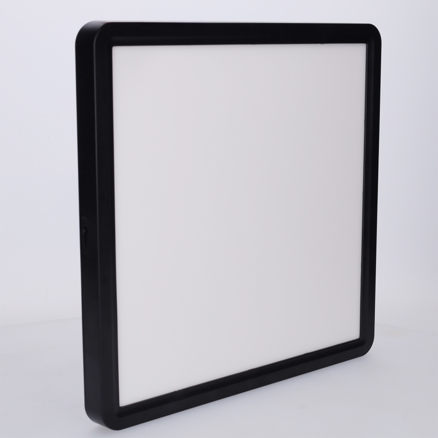 Brilagi - LED-plafondlamp ESTELA SQUARE LED/24W/230V 31x31 cm zwart