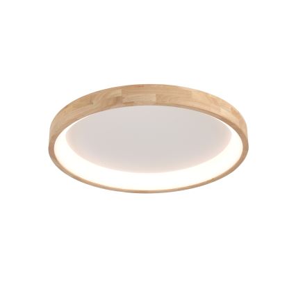 Brilagi - LED-plafondlamp FALCON WOOD LED/60W/230V 3000/4000/6000K Ø 80 cm hout
