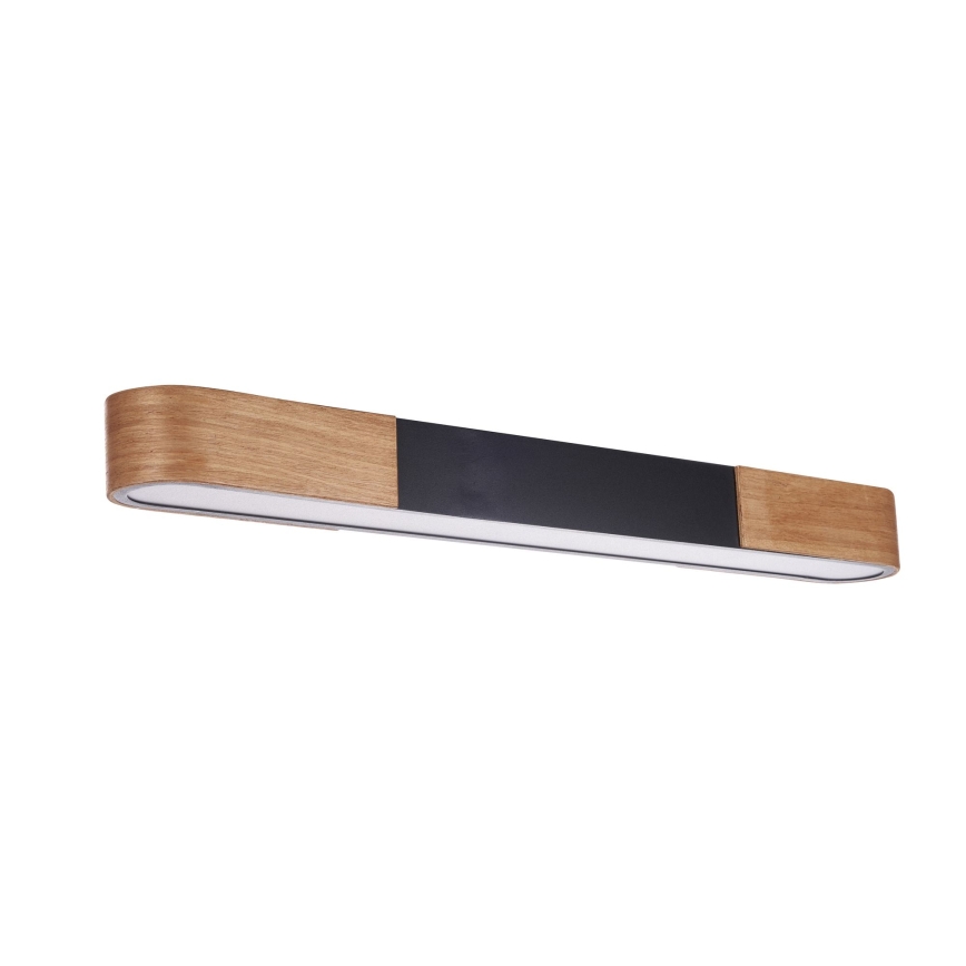 BRILAGI - LED plafondlamp GARDALINE LED/100W/230V 80 cm eiken/zwart