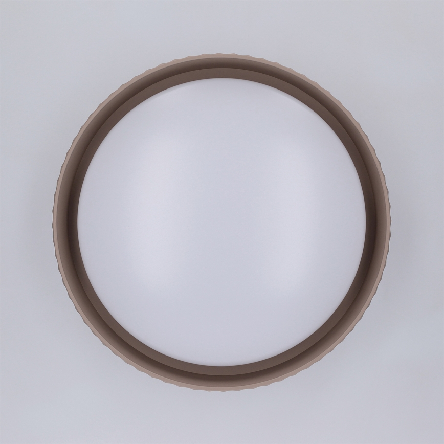 Brilagi - LED plafondlamp LUCIA LED/24W/230V Ø 31 cm bruin