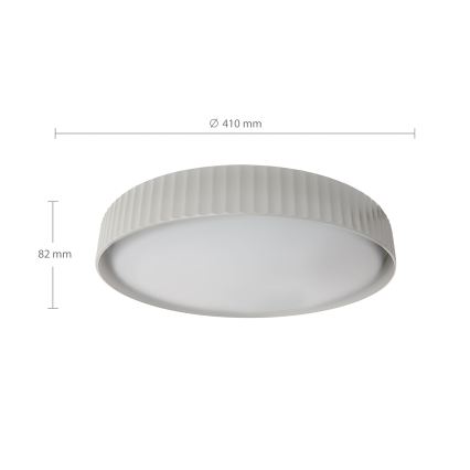 Brilagi - LED plafondlamp LUCIA LED/24W/230V Ø 31 cm wit