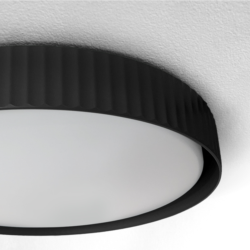 Brilagi - LED-plafondlamp LUCIA LED/24W/230V Ø 31 cm zwart