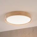 Brilagi - LED plafondlamp MANAROLA PLAIN LED/24W/230V 3000K Ø 41 cm eik