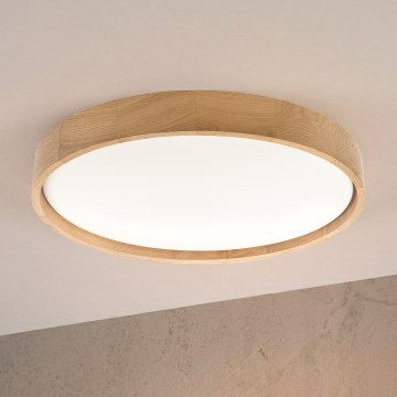 Brilagi - LED plafondlamp MANAROLA PLAIN LED/36W/230V 3000K Ø 48 cm eik