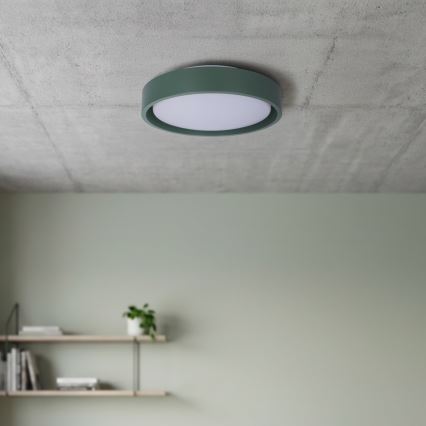 Brilagi - LED-plafondlamp MATTEO LED/24W/230V Ø 31 cm groen