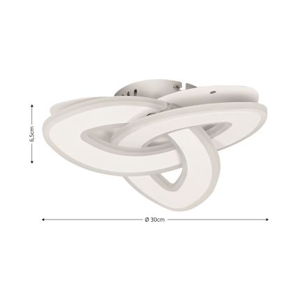 Brilagi - Dimbare LED Plafondlamp MODERN MINI LED/49W/230V 3000/4000/6000K + afstandsbediening