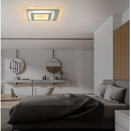 BRILAGI - Dimbare plafondlamp MODERN MINI LED/65W/230V 3000-6000K 37x37 cm + afstandsbediening