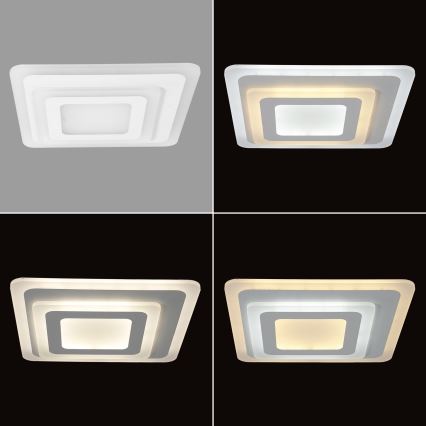 BRILAGI - Dimbare plafondlamp MODERN MINI LED/65W/230V 3000-6000K 37x37 cm + afstandsbediening