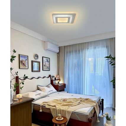BRILAGI - Dimbare plafondlamp MODERN MINI LED/65W/230V 3000-6000K 37x37 cm + afstandsbediening