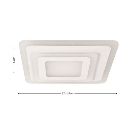 BRILAGI - Dimbare plafondlamp MODERN MINI LED/65W/230V 3000-6000K 37x37 cm + afstandsbediening
