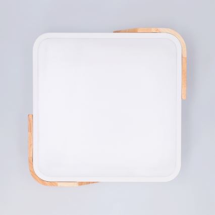 Brilagi - LED plafondlamp PILANA LED/24W/230V eik/wit 32x32 cm