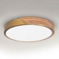 BRILAGI - LED plafondlamp PILANA LED/24W/230V eiken/goud Ø 30 cm