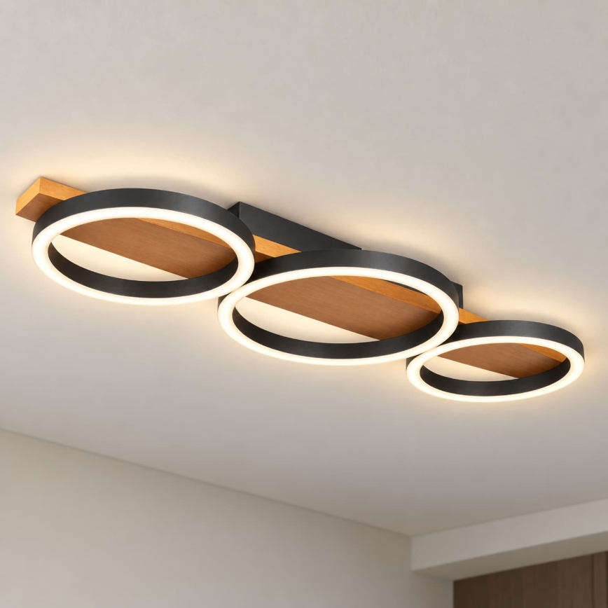 BRILAGI - LED plafondlamp PLANK LED/28W/230V 4000K 25x70 cm hout