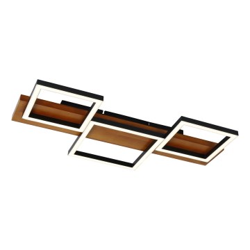 Brilagi - LED plafondlamp PLANK LED/30W/230V 4000K 34,5x65 cm hout