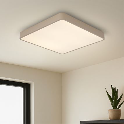 Brilagi - LED-plafondlamp POOL 36W/230V 3000/4500/6000K 40x40 cm beige