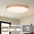BRILAGI - LED plafondlamp POOL LED/128W/230V 3000/4000/6000K Ø 100 cm bronskleurig