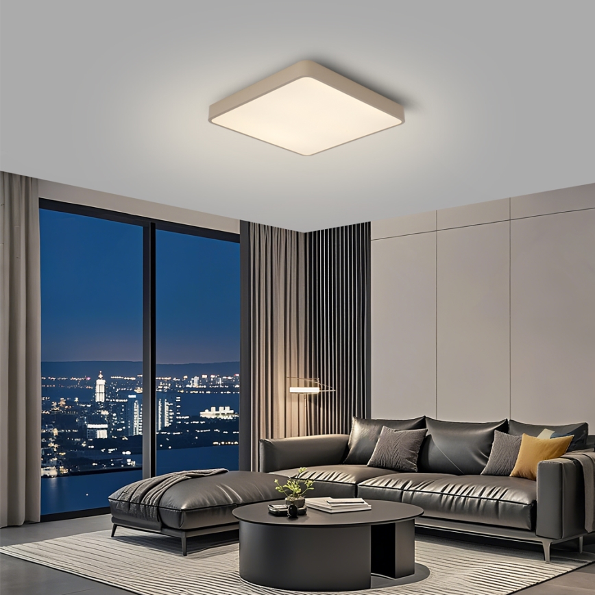 Brilagi - LED plafondlamp POOL LED/36W/230V 3000/4000/6000K 40x40 cm beige