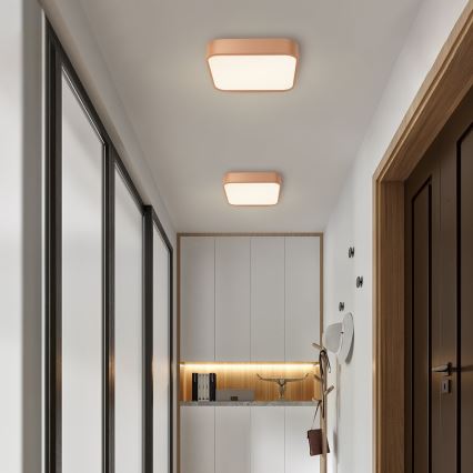 Brilagi - LED plafondlamp POOL LED/36W/230V 3000/4000/6000K 40x40 cm bronskleurig