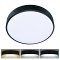 Brilagi - LED plafondlamp POOL LED/36W/230V 3000/4000/6000K Ø 30 cm zwart