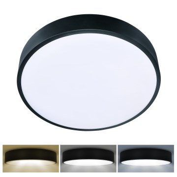 Brilagi - LED Plafondlamp POOL LED/36W/230V 3000/4500/6000K Ø 30 cm zwart