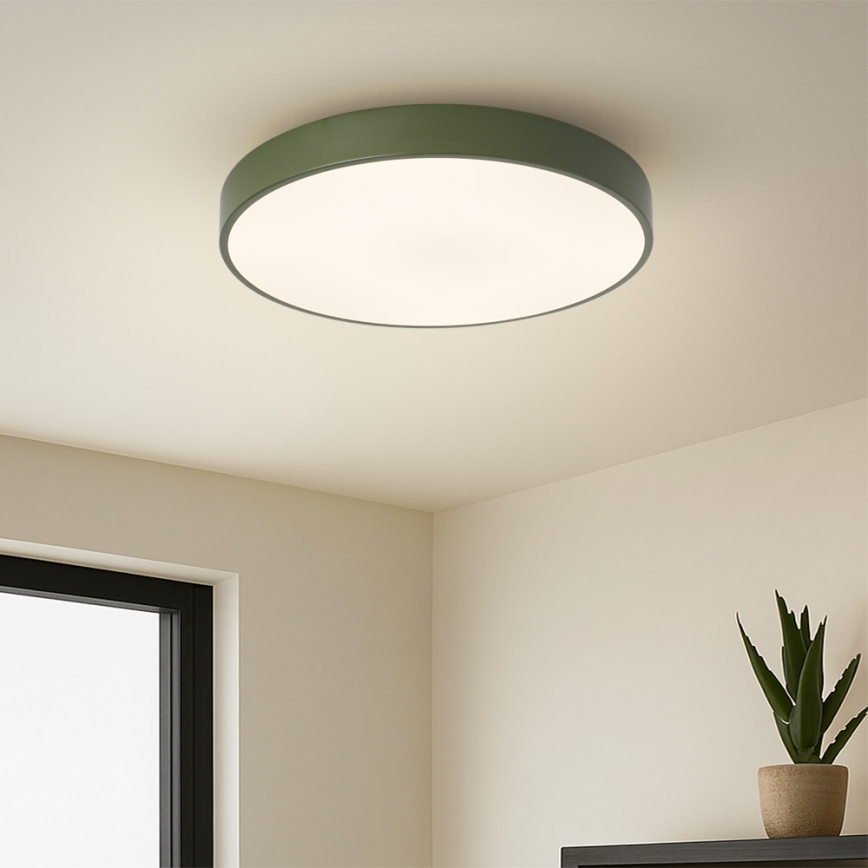 Brilagi - LED-plafondlamp POOL LED/48W/230V 3000/4000/6000K Ø 40 cm groen