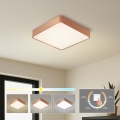 Brilagi - LED plafondlamp POOL LED/48W/230V 3000/4000/6000K 50x50 cm bronskleurig