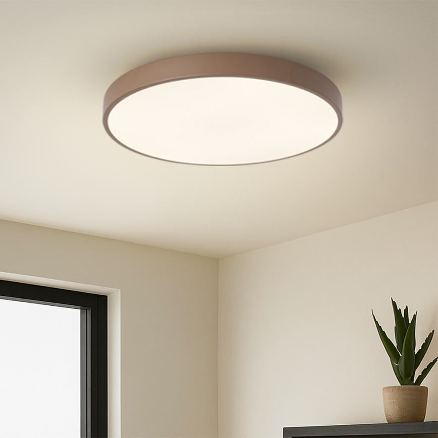 Brilagi - LED plafondlamp POOL LED/60W/230V 3000/4000/6000K Ø 50 cm bruin